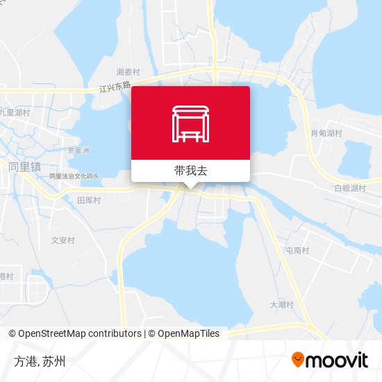 方港地图