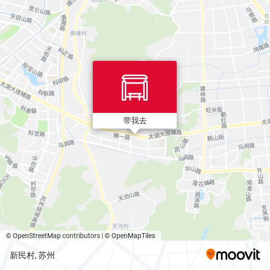 新民村地图