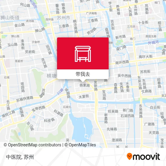 中医院地图