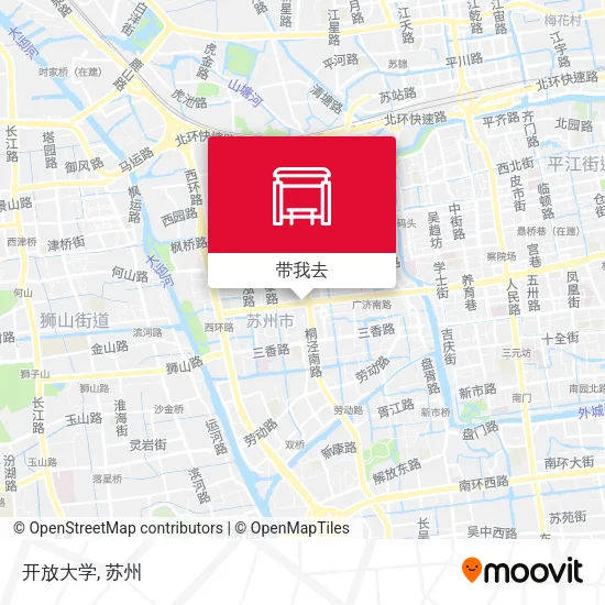 开放大学地图