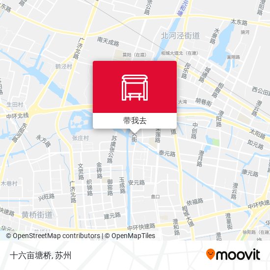 十六亩塘桥地图