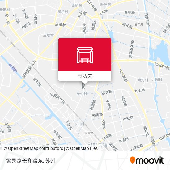 警民路长和路东地图