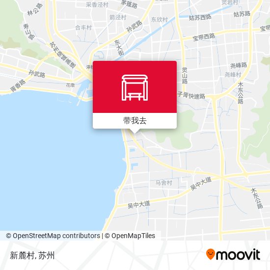新麓村地图