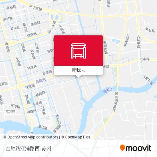金胜路江浦路西地图