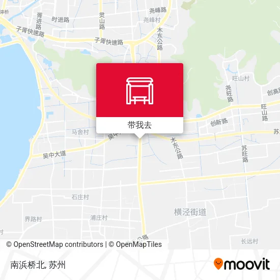 南浜桥北地图