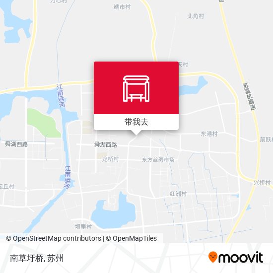 南草圩桥地图