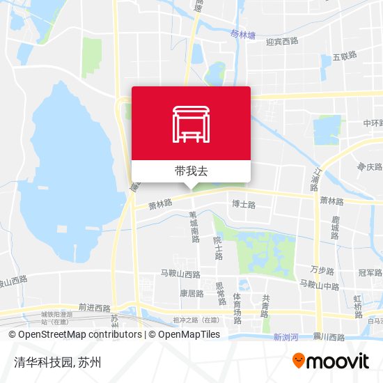 清华科技园地图