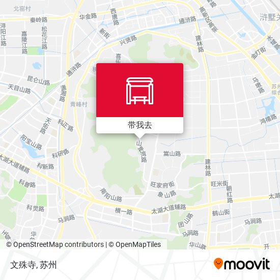 文殊寺地图
