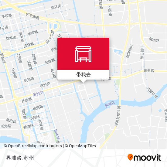 界浦路地图