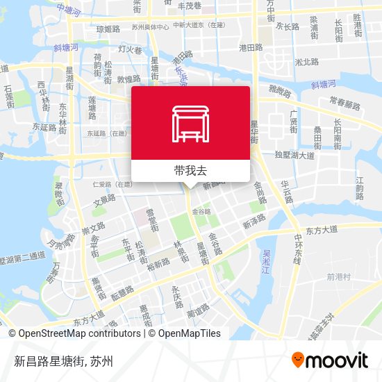 新昌路星塘街地图