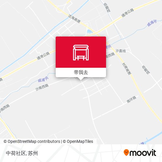 中荷社区地图