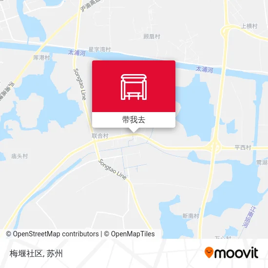 梅堰社区地图