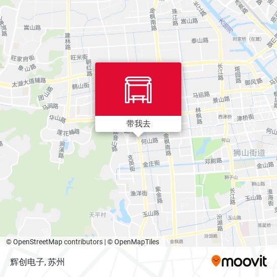 辉创电子地图