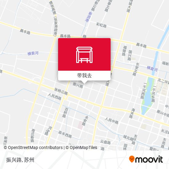 振兴路地图