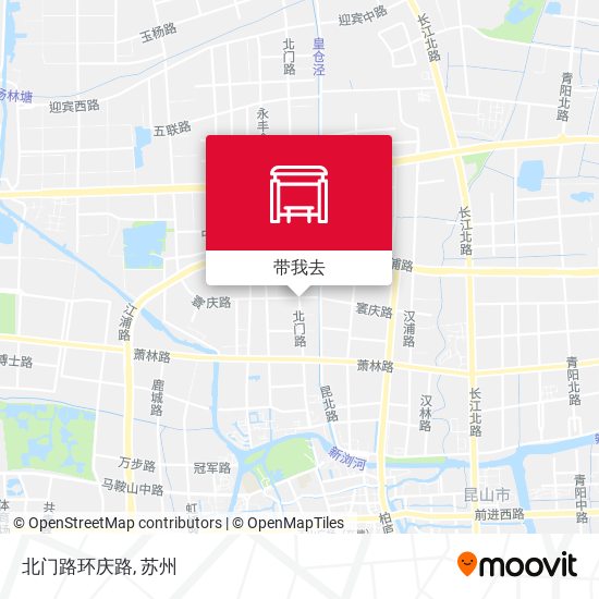 北门路环庆路地图