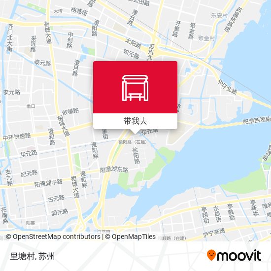 里塘村地图