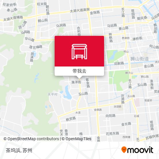 茶坞浜地图
