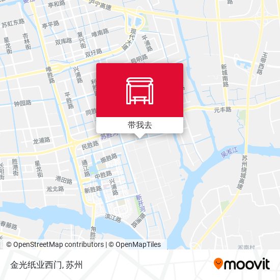 金光纸业西门地图