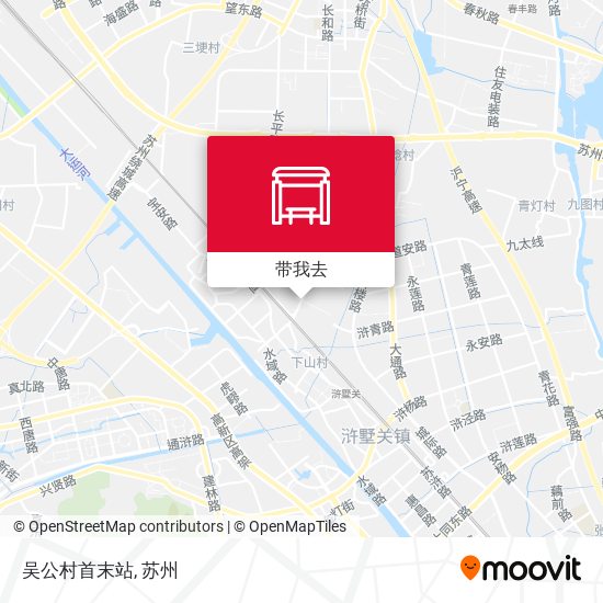 吴公村首末站地图