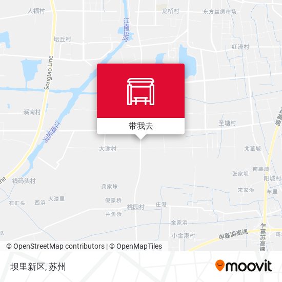 坝里新区地图