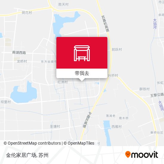 金伦家居广场地图