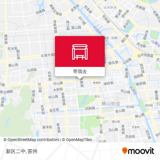 新区二中地图