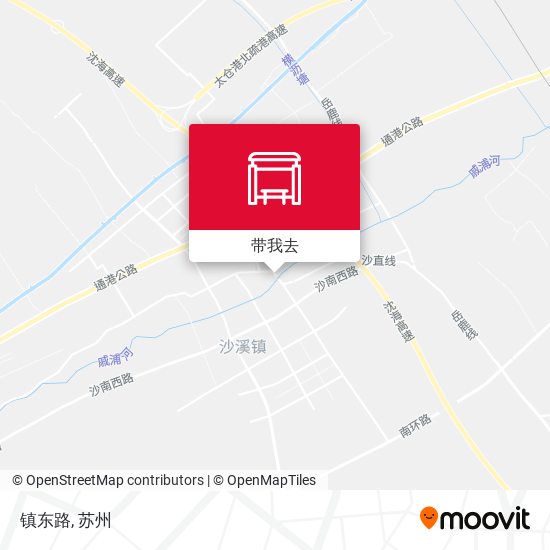 镇东路地图