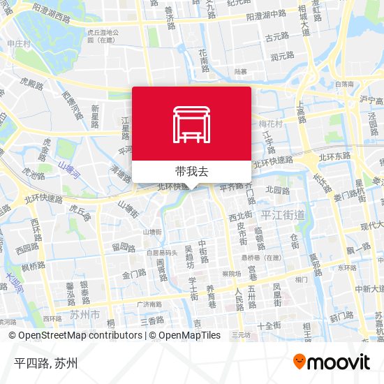 平四路地图