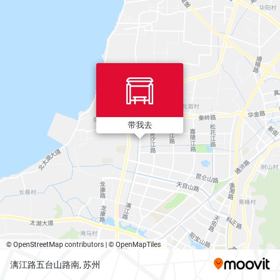 漓江路五台山路南地图