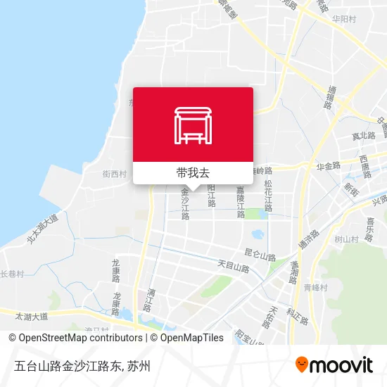 五台山路金沙江路东地图