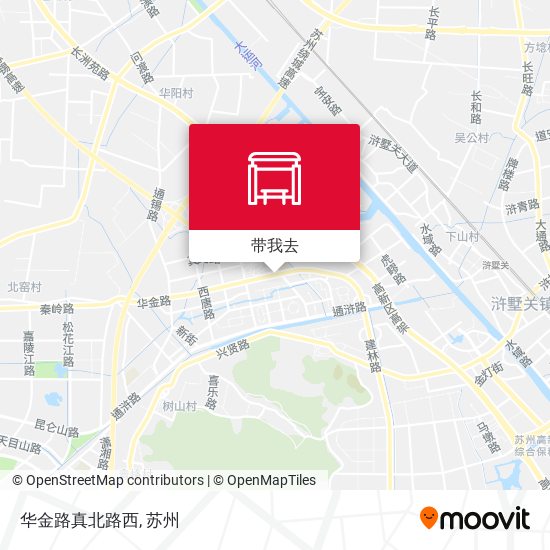 华金路真北路西地图