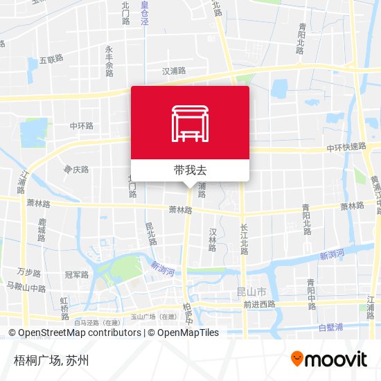 梧桐广场地图