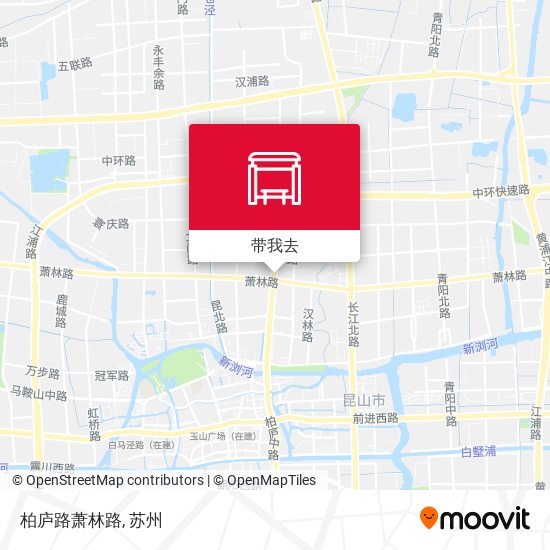 柏庐路萧林路地图