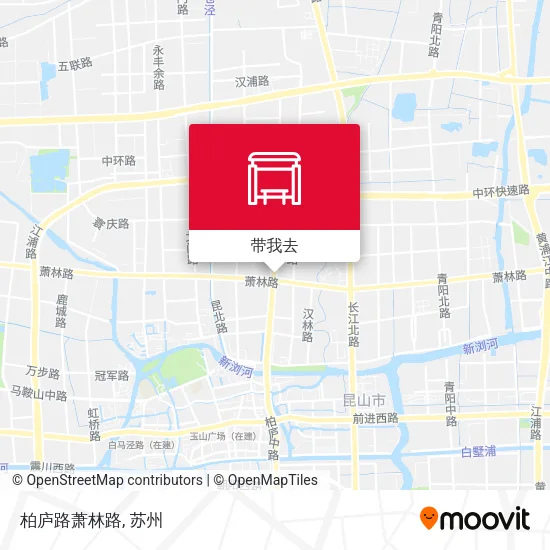 柏庐路萧林路地图