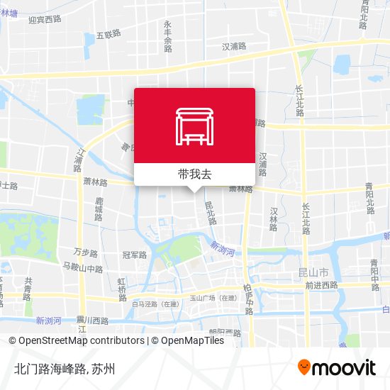 北门路海峰路地图