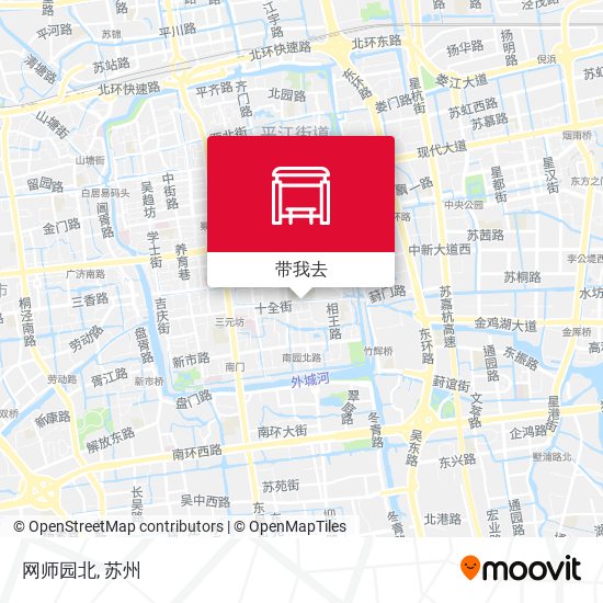 网师园北地图