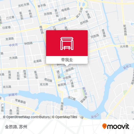 金胜路地图