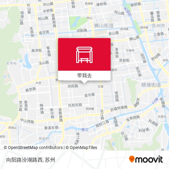 向阳路汾湖路西地图