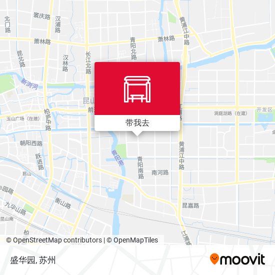 盛华园地图