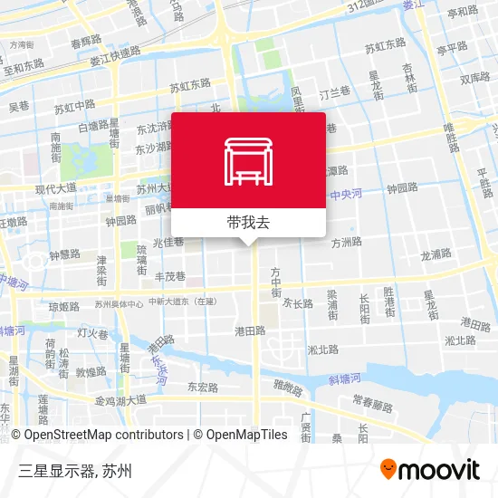 三星显示器地图