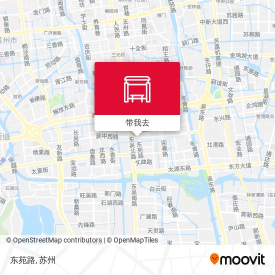 东苑路地图