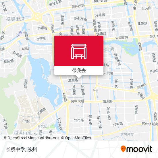 长桥中学地图
