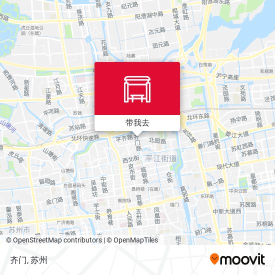 齐门地图