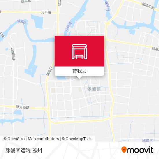 张浦客运站地图
