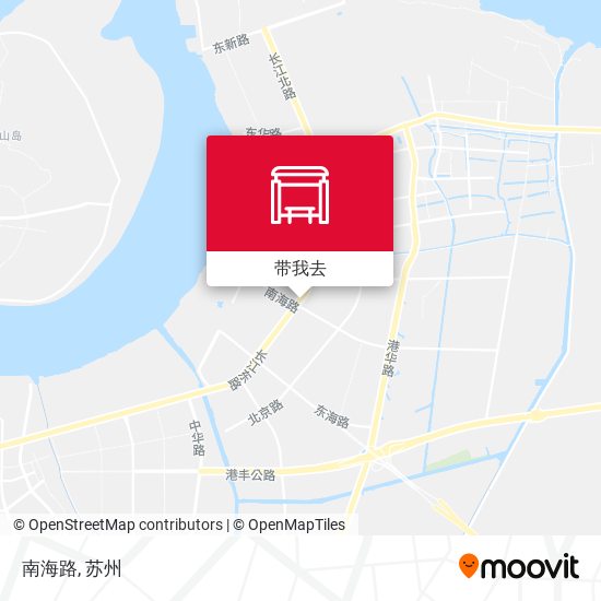 南海路地图