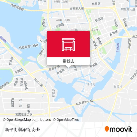 新平街润泽街地图