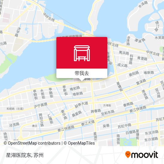 星湖医院东地图