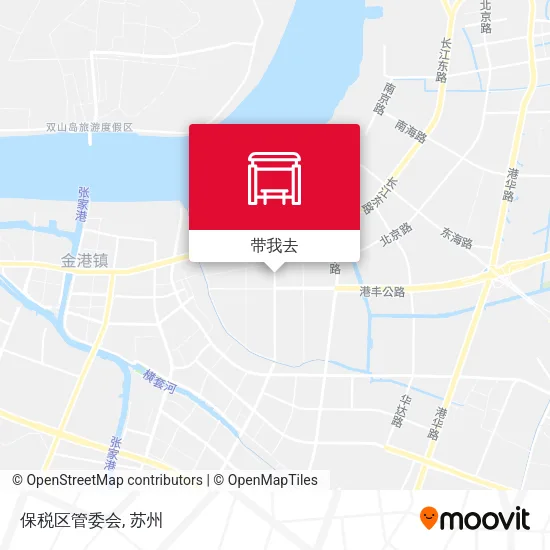保税区管委会地图