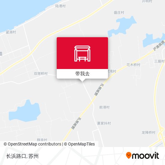 长浜路口地图