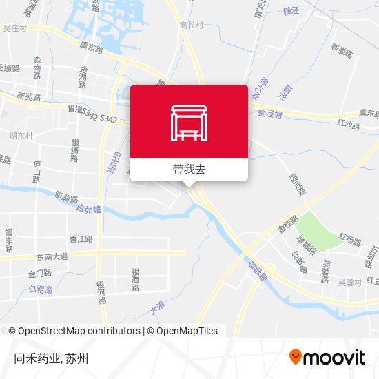 同禾药业地图